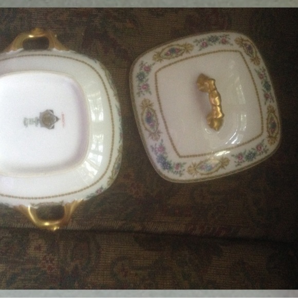 LIMOGES Guerrin Pouyat Dinnerware 6 formal pl settings+3 A1 Gold Very Brilliant - Picture 6 of 16